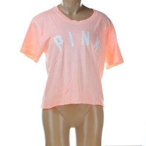 CROP Top Tee Shirt by Pink Victoria's Secret NWT